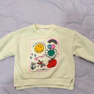 Zara girls sweater